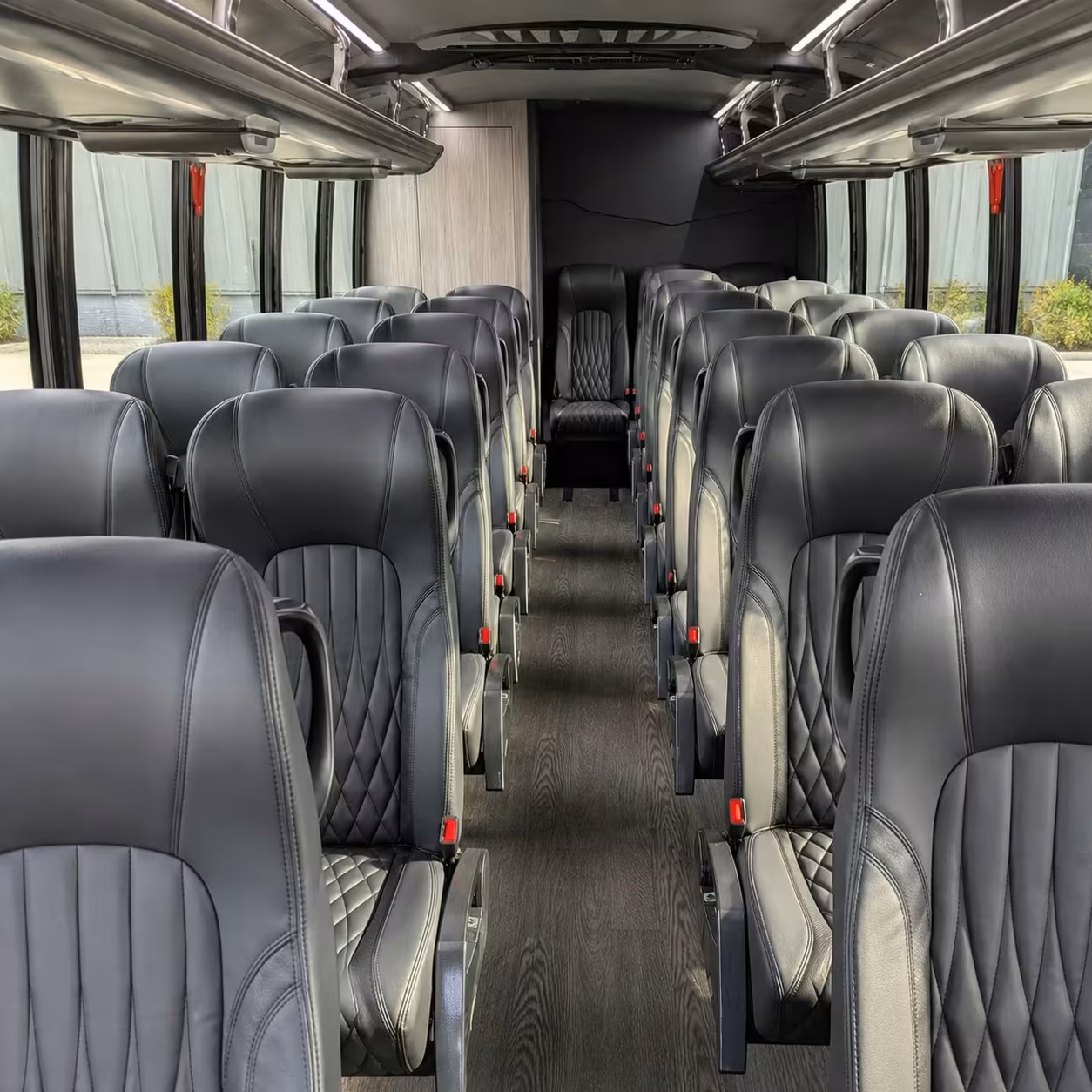 35 passenger minibus interior