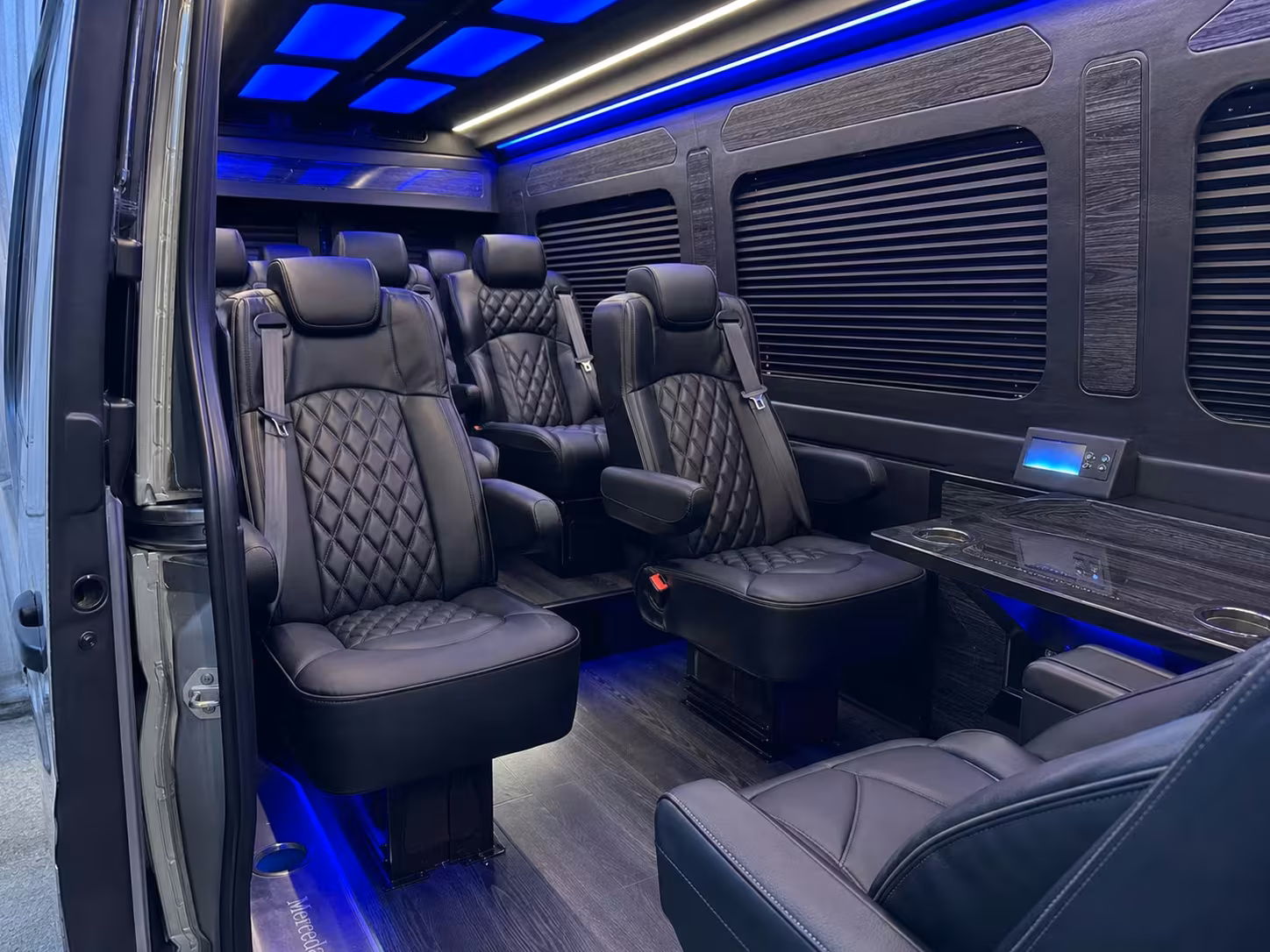 sprinter van transportation for groups and events across lakeland