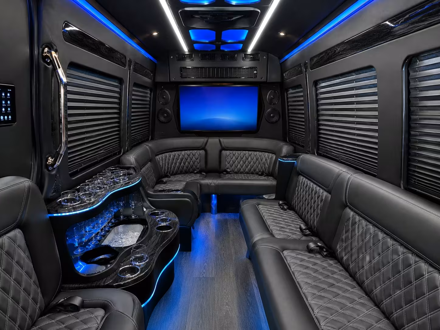 sprinter vans and small group concert transportation in lakeland