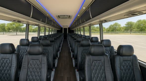 54 passenger charter bus interior lakeland
