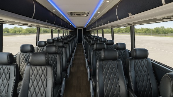 55 passenger charter bus interior lakeland