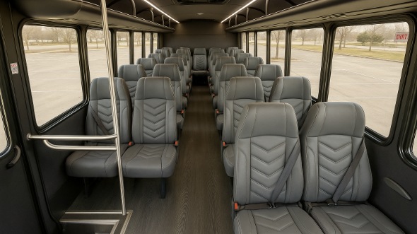 lakeland 18 passenger minibus inside