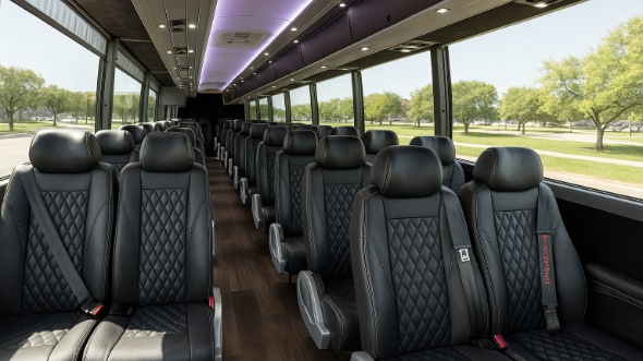 lakeland 25 passenger minibus inside