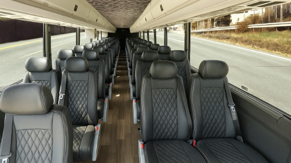 lakeland 35 passenger minibus inside