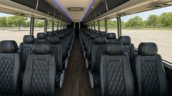 lakeland 55 passenger charter bus rental