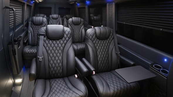 lakeland sprinter van with driver interior