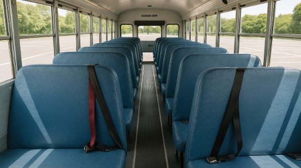school bus rental interior lakeland